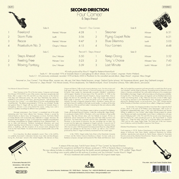 SECOND DIRECTION – Four Corners & Steps Ahead Back Cover