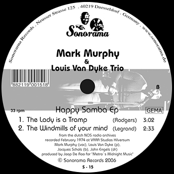 MARK-MURPHY-LOUIS-VAN-DYKE-TRIO-Happy-Samba-B
